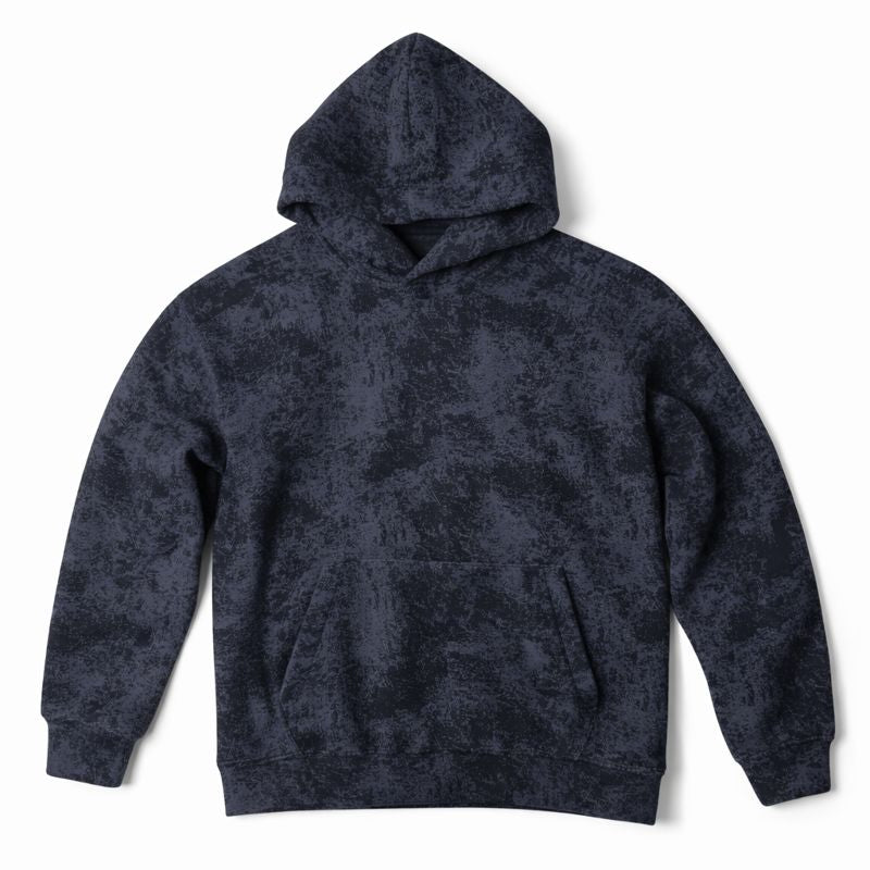 STRATTO Textured Dark Navy Hoodie