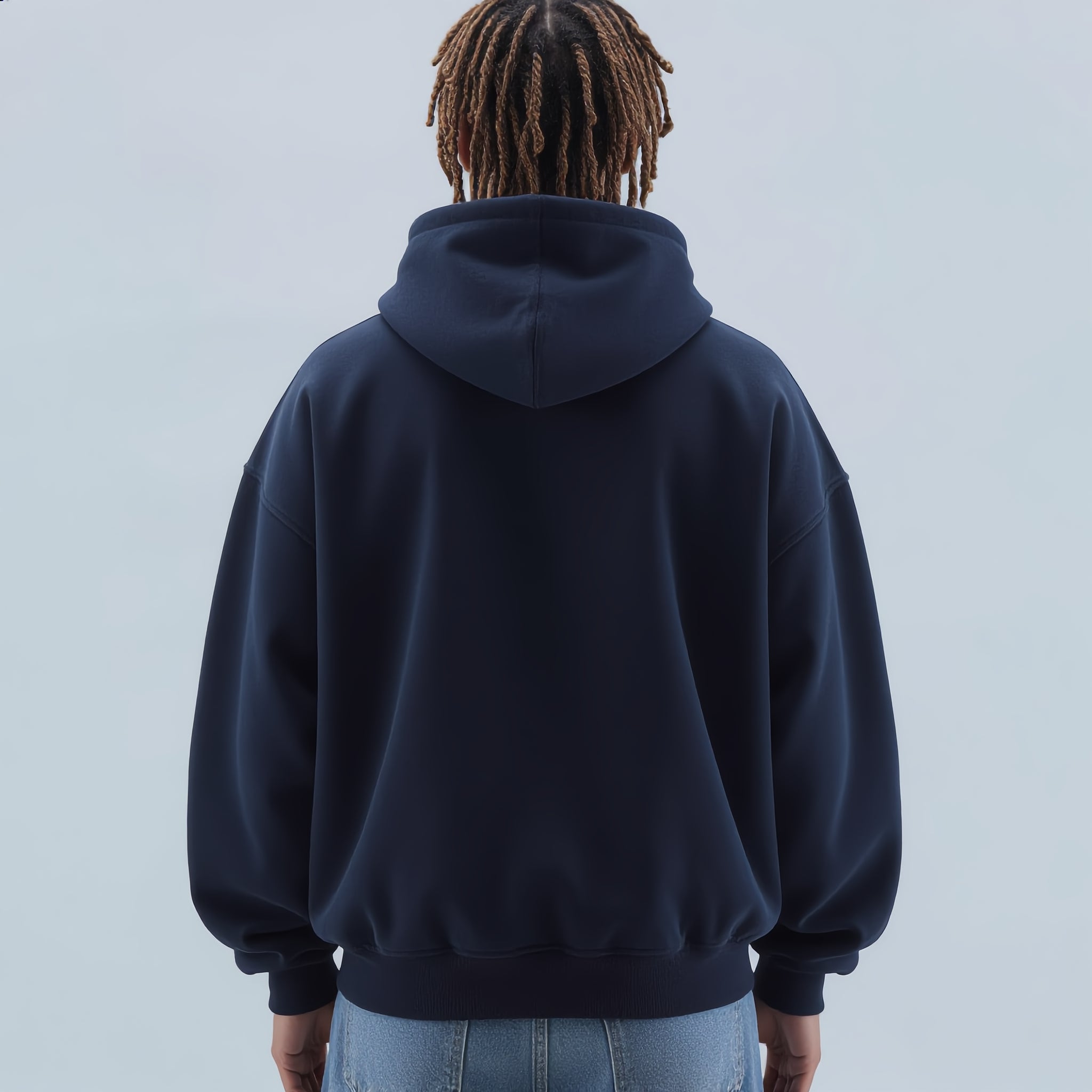 Oversize Hoodie – Lacivert