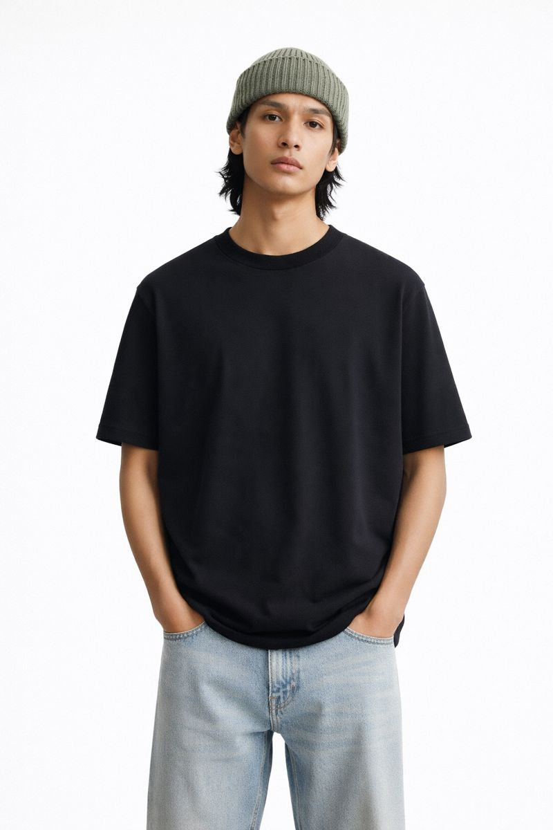 Siyah Oversize Tişört