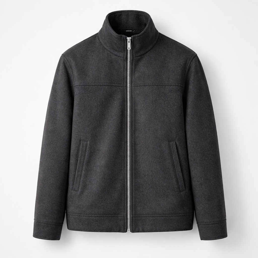 Stratto Zip Jacket – Black