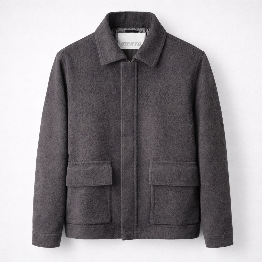 STRATTO Dokulu Ceket – Antrasit