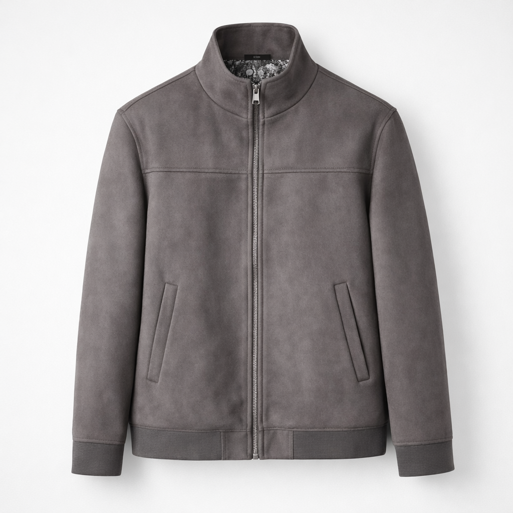 Stratto Zip Jacket – Stone Grey