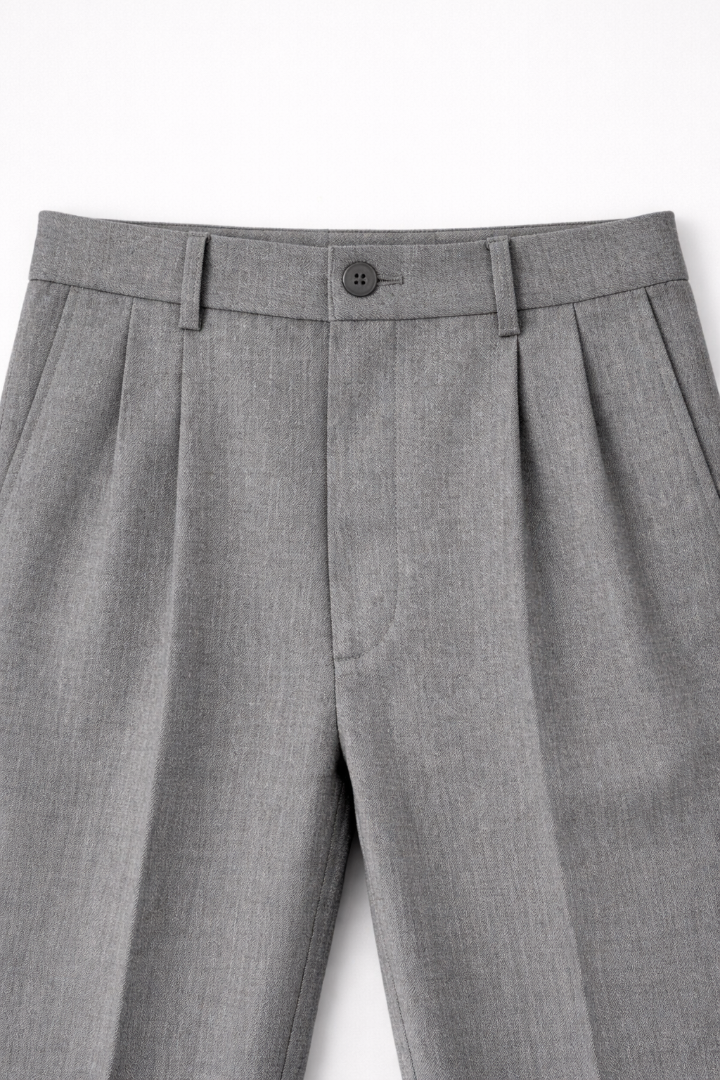 Stratto Pile Detaylı Tailored Pantolon – Gri