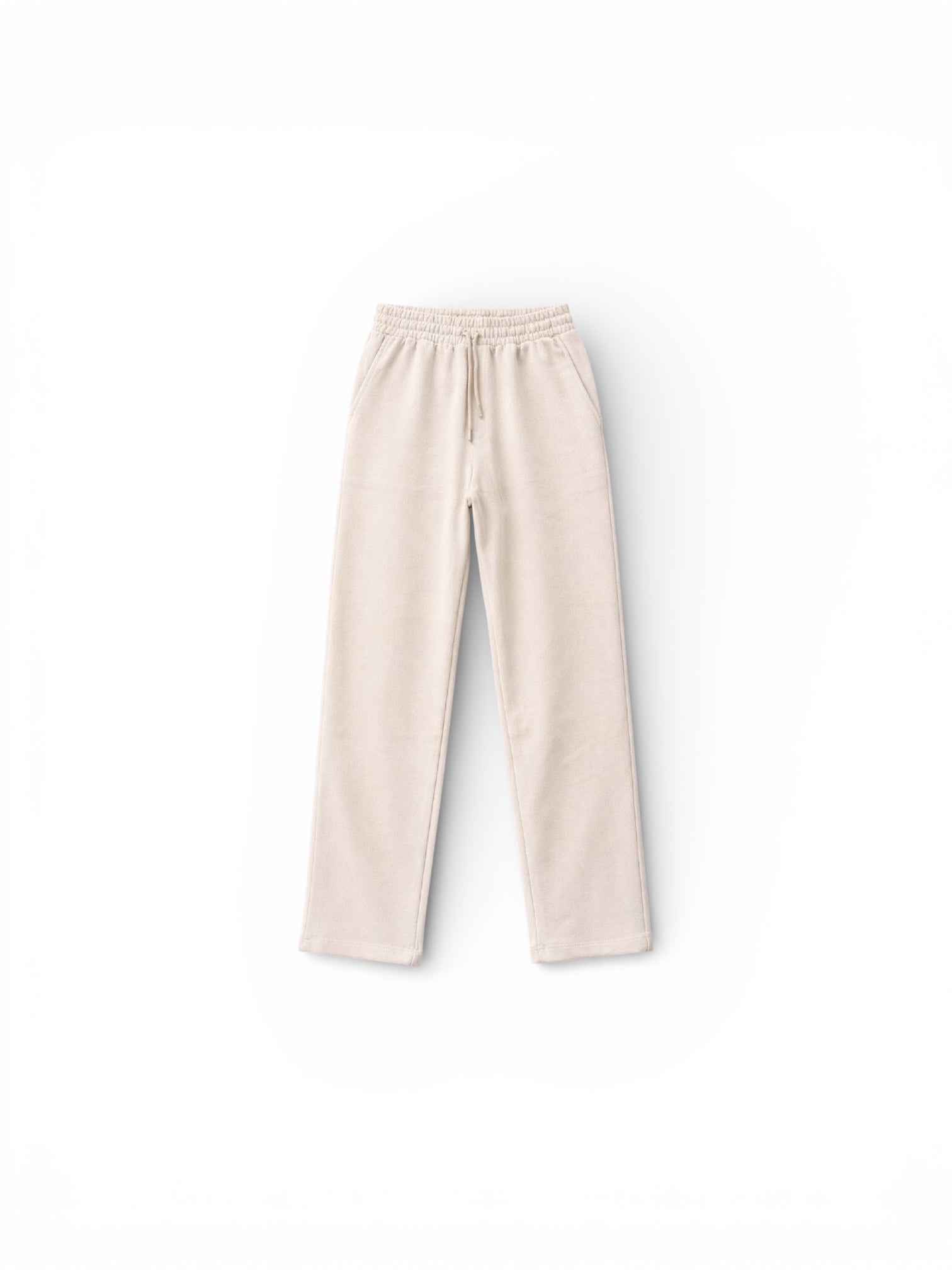 Bej Basic Jogger Pantolon